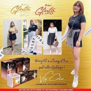 12in1 Gluta Lipo Signature Fiber Coffee 10sachet